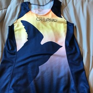Oiselle team singlet in EUC